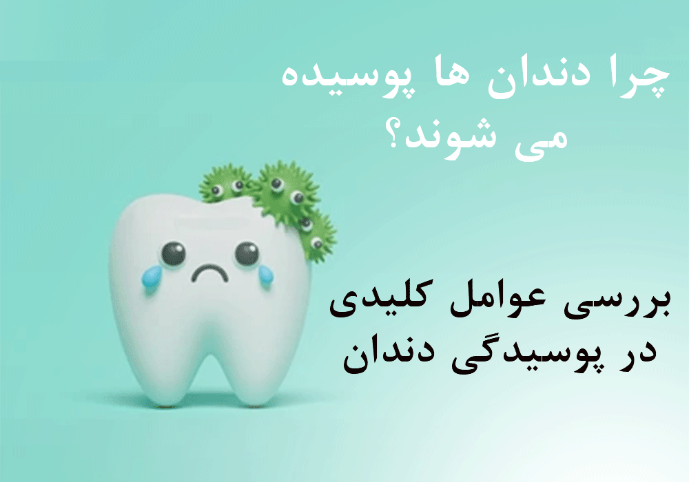 چرا دندان ها پوسیده می شوند؟ بررسی عوامل کلیدی پوسیدگی دندان