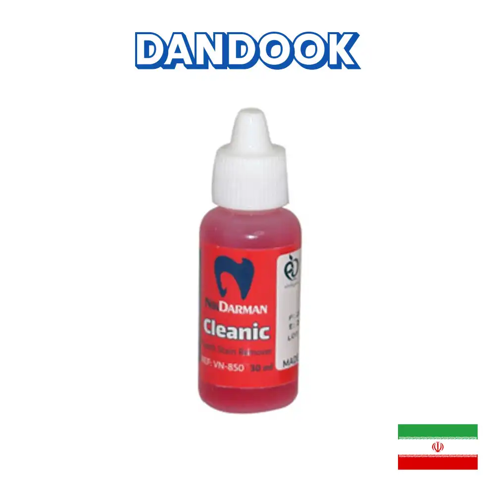 محلول لکه بر دندان نیک درمان