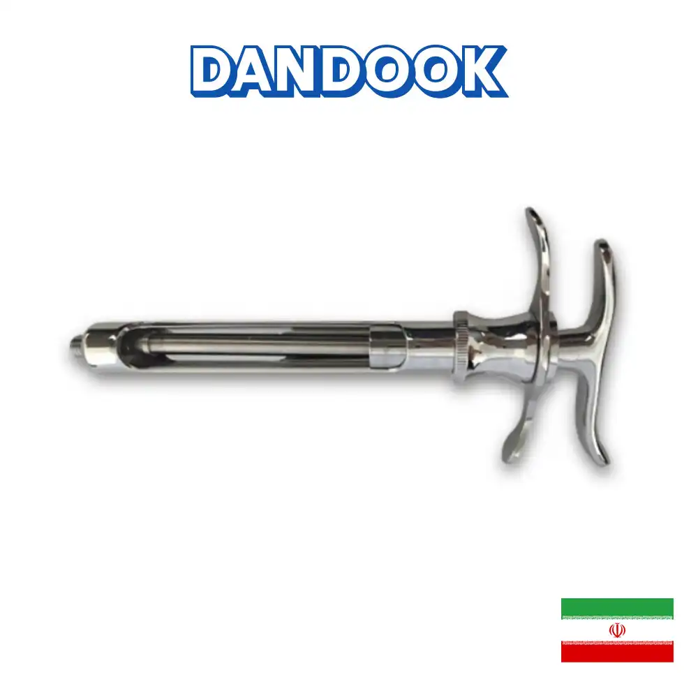 سرنگ ثابت دسته تخت با آسپیره فتاح طب