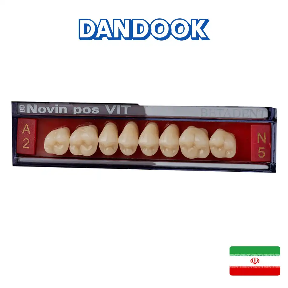 دست دندان مصنوعی خلفی 8 عددی نوین ویت بتادنت