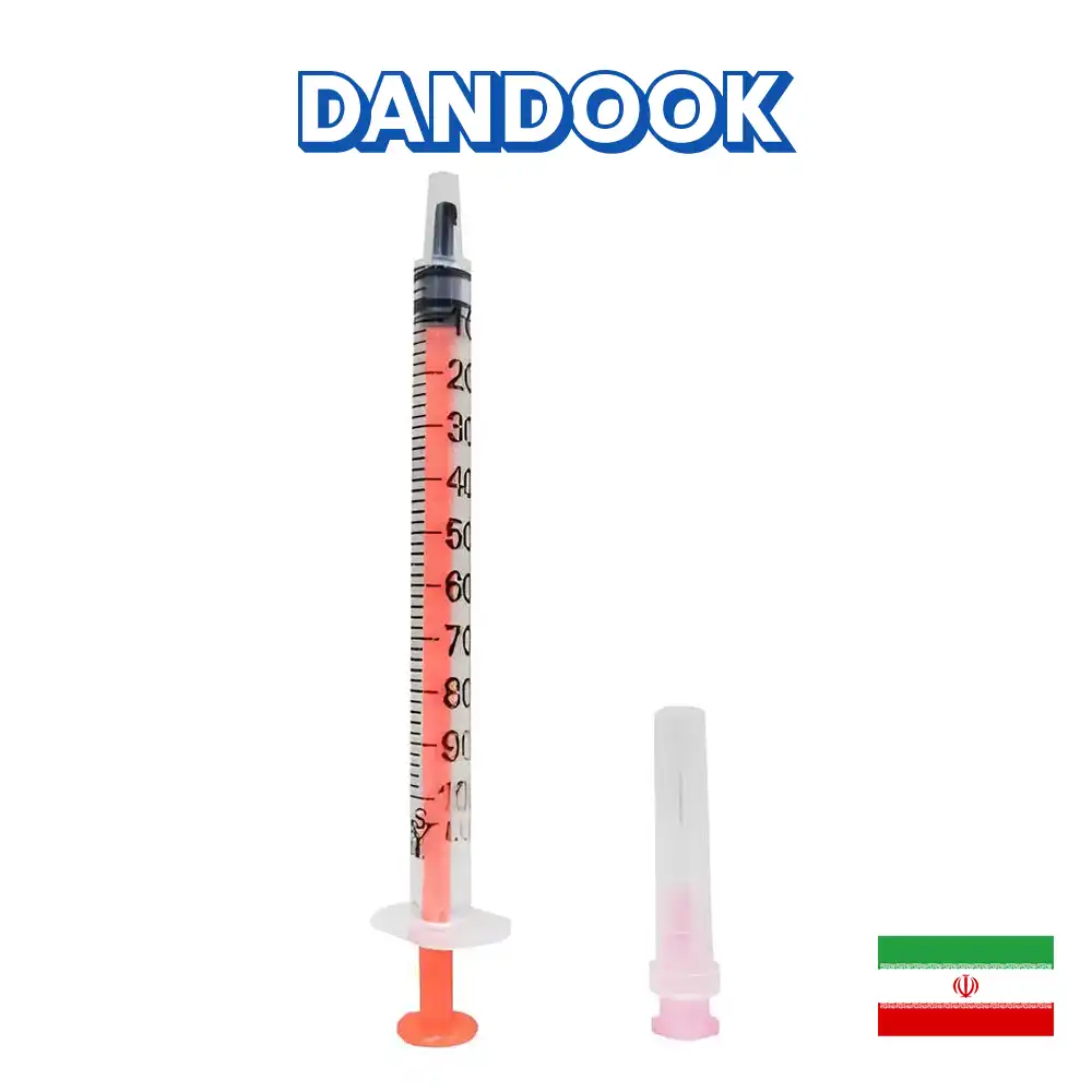 سرنگ انسولین با سرسوزن یزد سرنگ