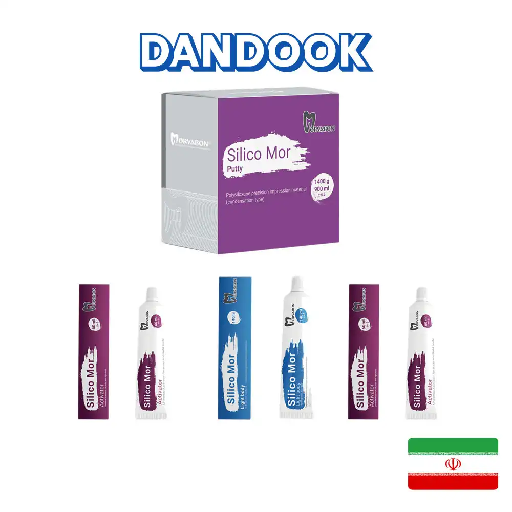 ست سه تکه ی قالبگیری سی سیلیکون