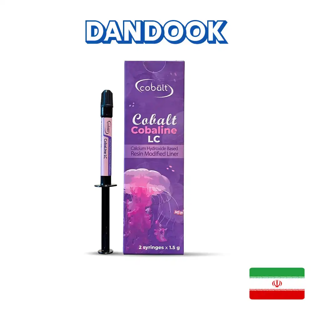 لاینر نوری کلسیم هیدروکساید کبالت
