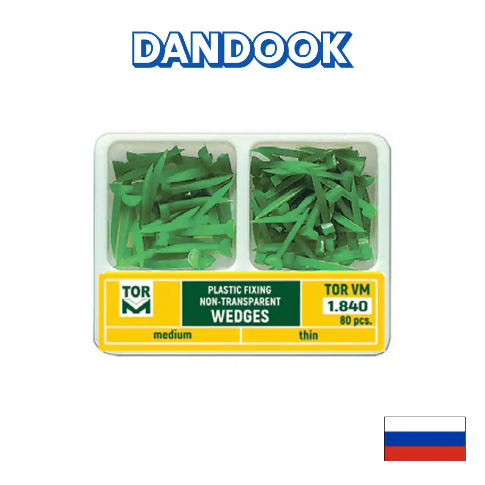 Alternative view of کیت وج پلاستیکی تور وی ام Plastic Dental Wedge Kit