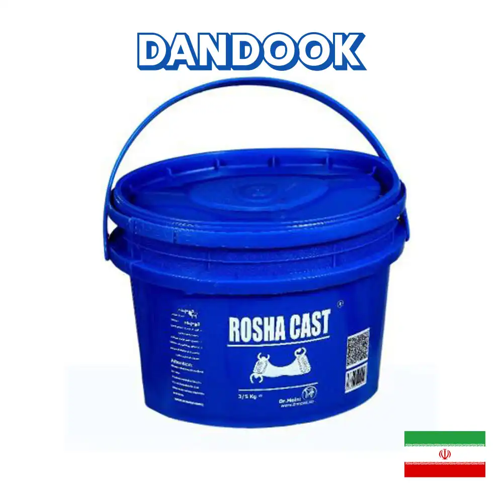 گچ کروم کبالت 12kg روشا کست