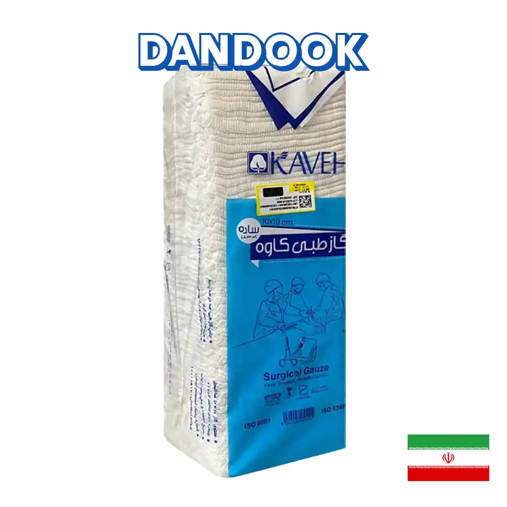 گاز دندانپزشکی ۱۰×۱۰ کاوه