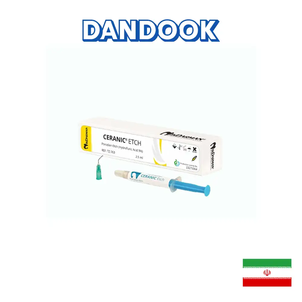 ژل اسید اچ پرسلن نیک درمان