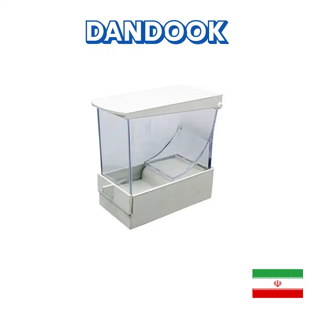 جای رول پنبه کشویی سامان زر دندان