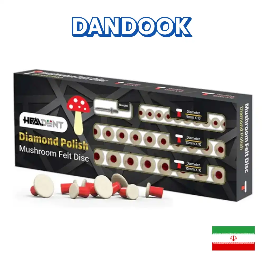 دیسک نمد پالیش هیل‌دنت