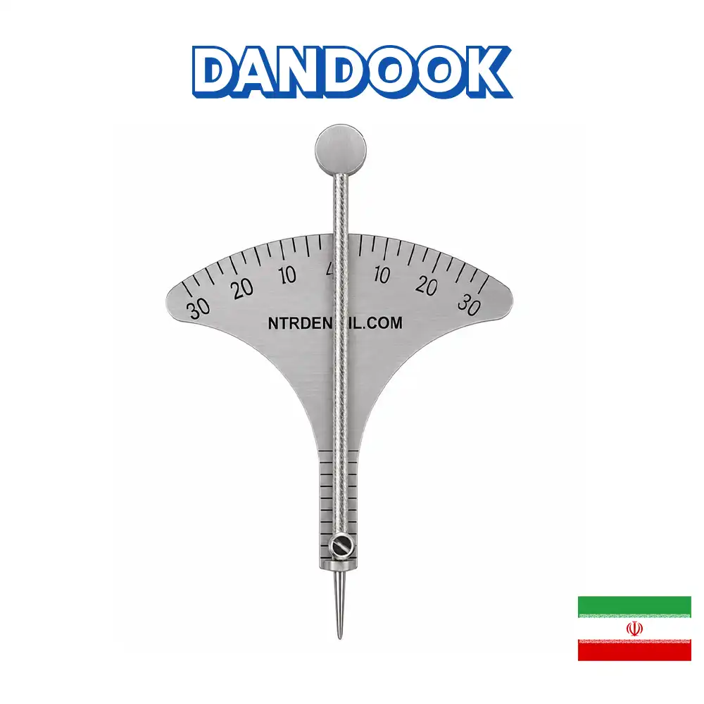 گیج اندازه‌گیری اباتمنت ایمپلنت