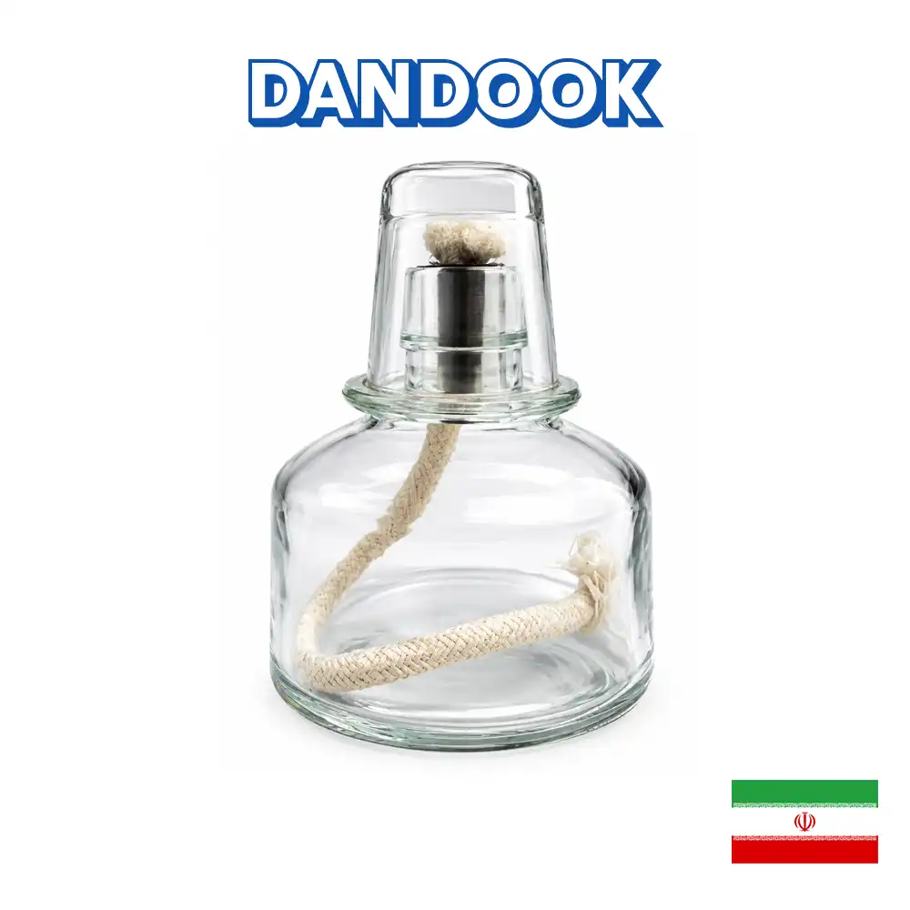 چراغ الکلی شیشه‌ای آزمایشگاهی